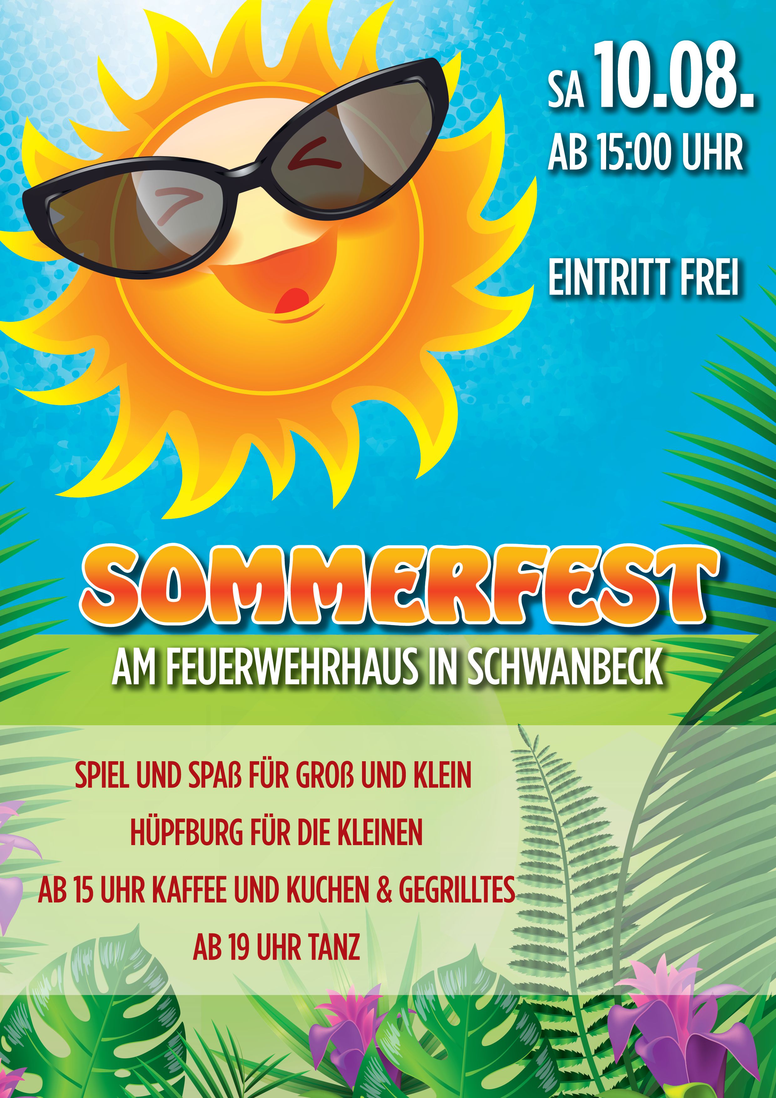 Druck 2024 Sommerfest Schwanbeck